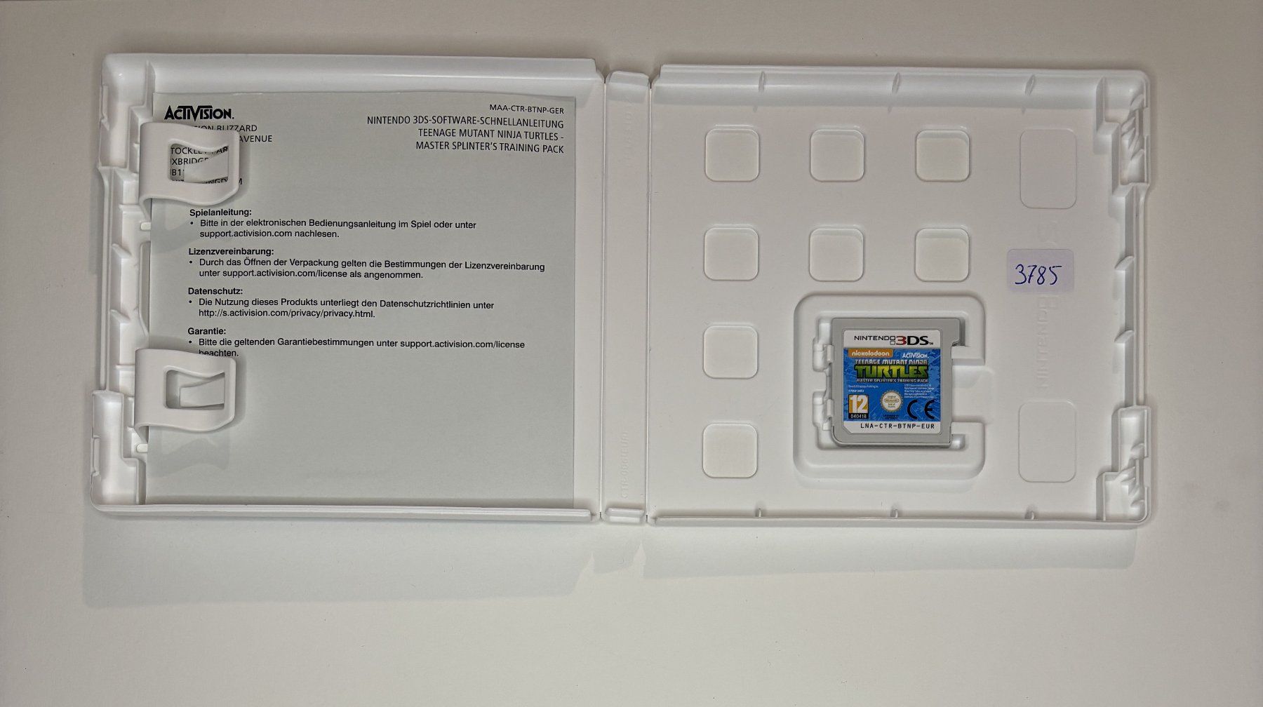 Giochi: 3DS - Teenage Mutant Ninja Turtles – Usato da Allschwil venduto da Bullach 1