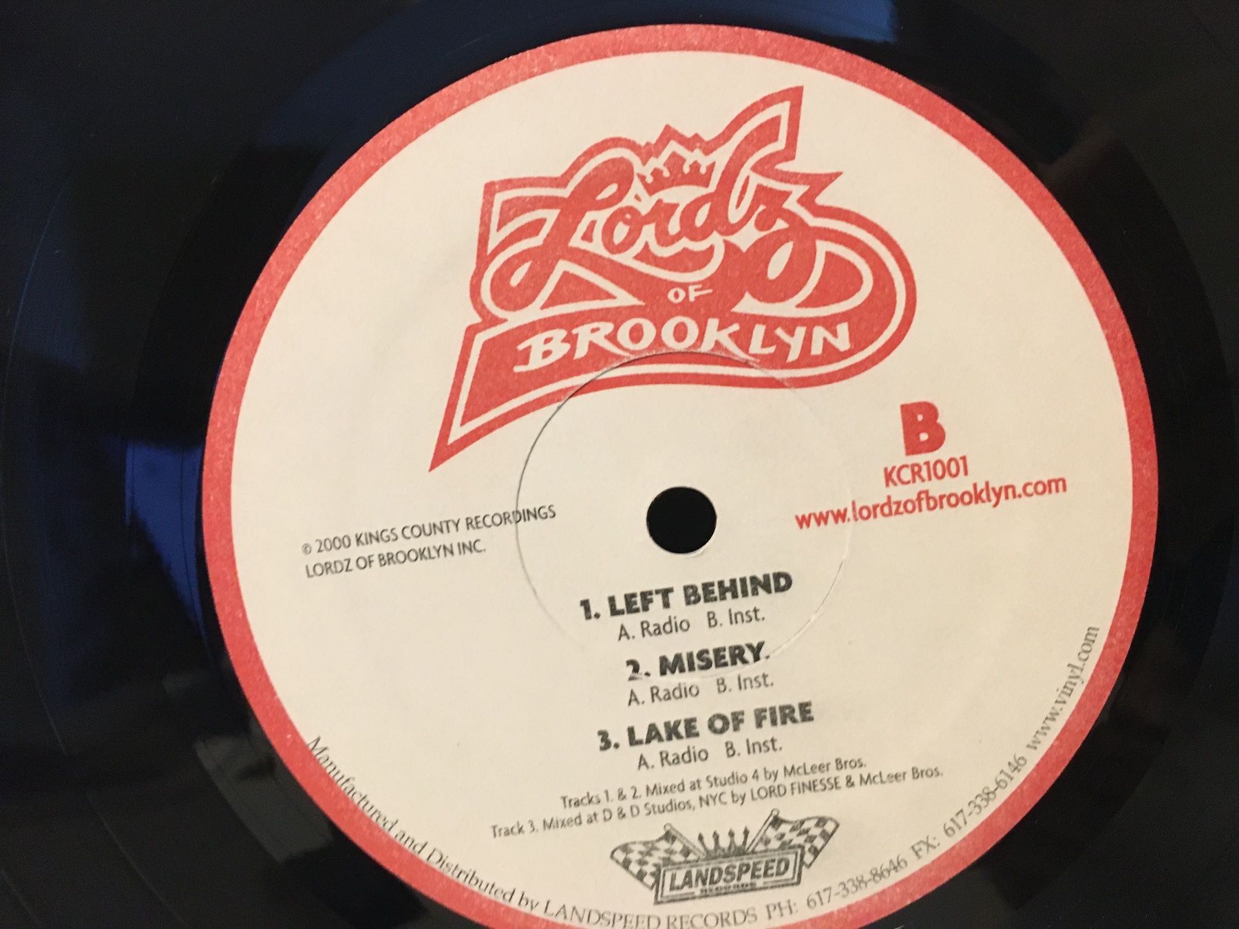 Schallplatten: LP - The Lordz of Brooklyn meet Bumpy Knuckles - 2000 – Gebraucht aus Andwil SG von Rainboli 8