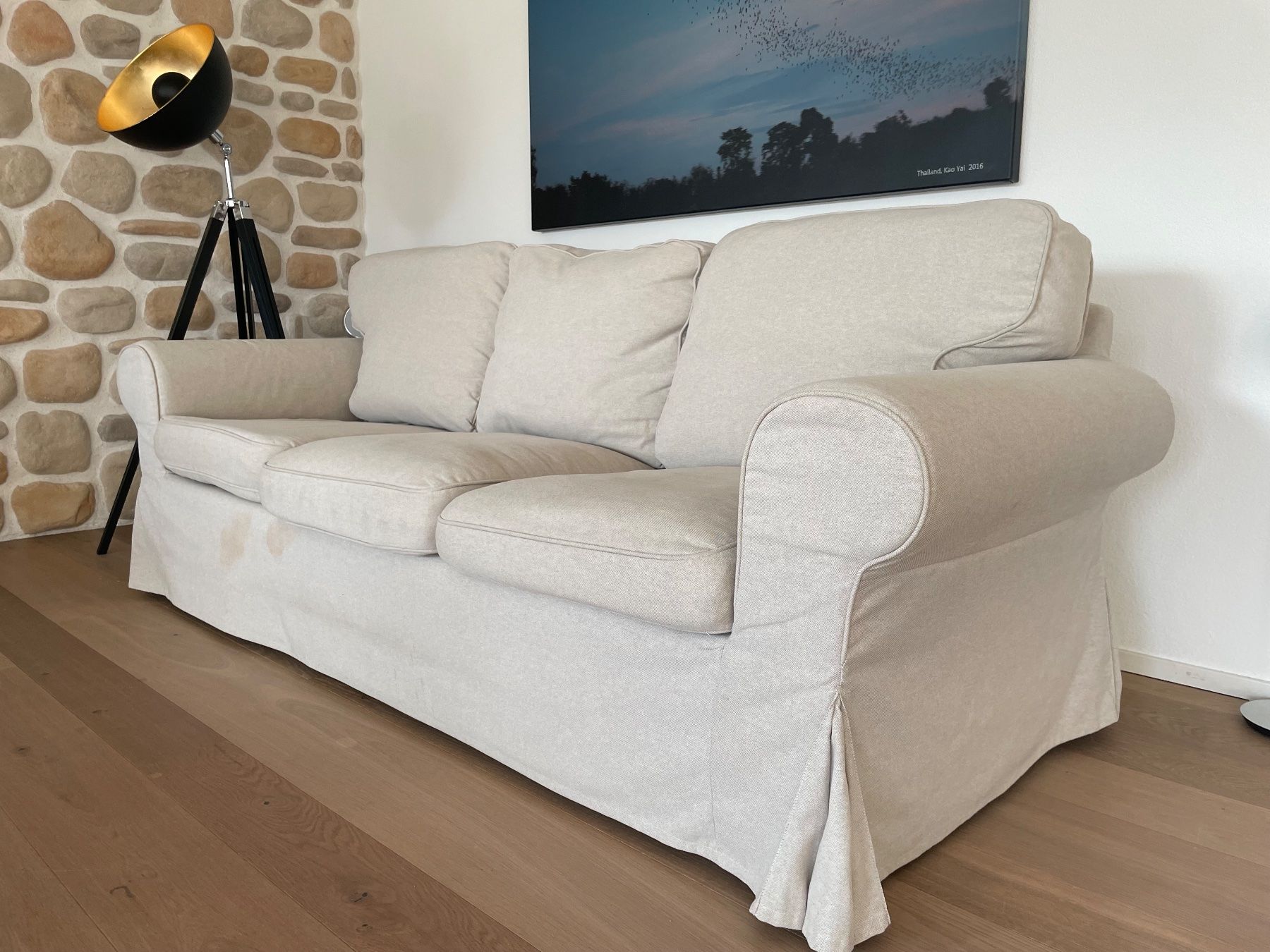 Ikea Divani: Sofa von IKEA, Ektorb, 3-Sitzer – Usato da Neuwilen venduto da bobbel01 1