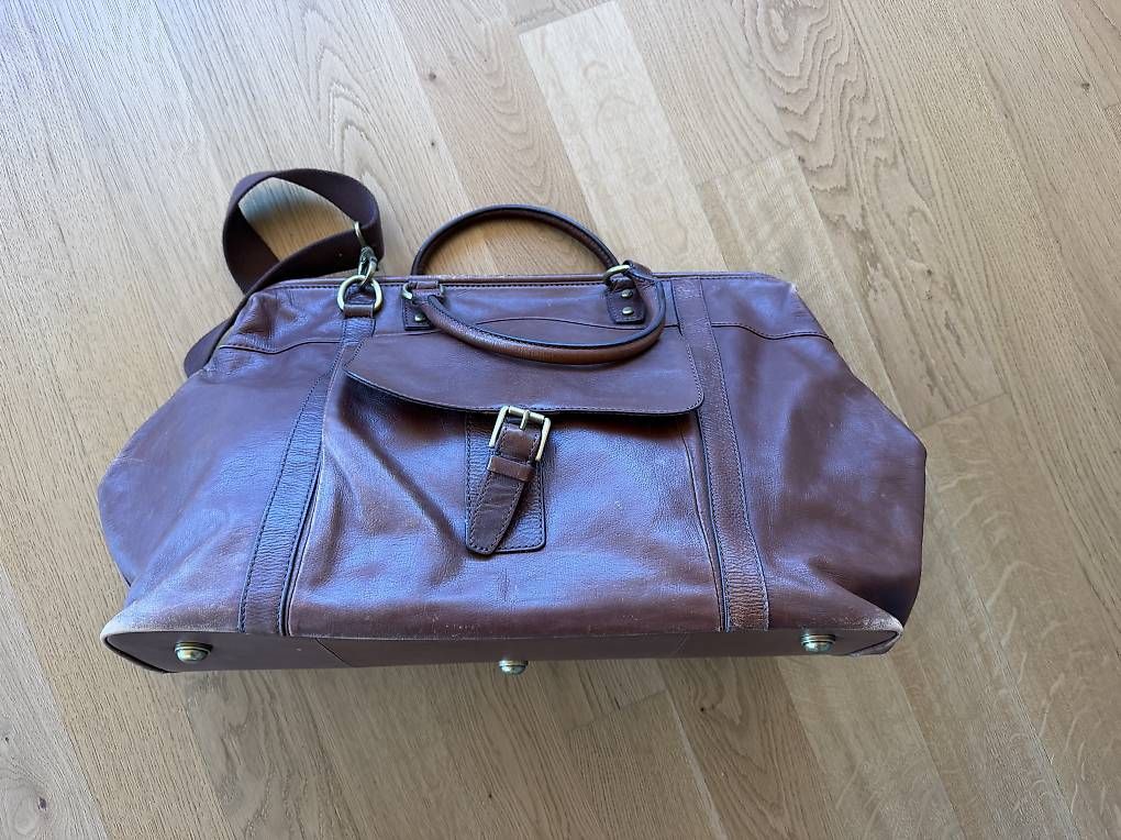 Borse da donna: FOSSIL LEDERTASCHE IN BRAUN – Usato da Winterthur venduto da mom_56bv 1