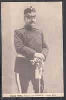 Militärkarte 1.Wk generak Wille 1914