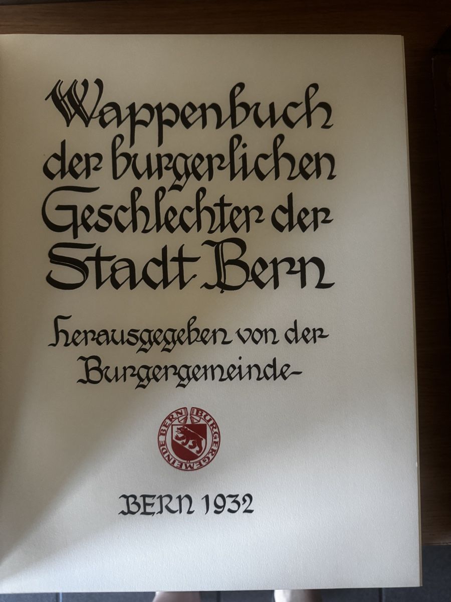Libri: Berner Wappenbuch – Usato da Wettswil venduto da artiana56 1