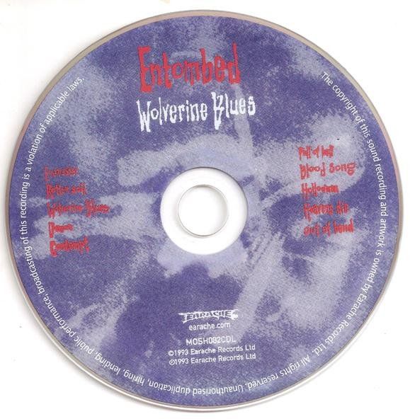 CD: Entombed – Wolverine Blues - Vergriffen - b – Usato da Brittnau venduto da Zibu 2
