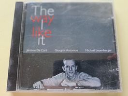 Cd Jérôme De Carli - The way I Like ( Jazz CH ) 