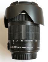 Canon, Objektiv, 18 -135 mm, EFS, mit Sonnenblende