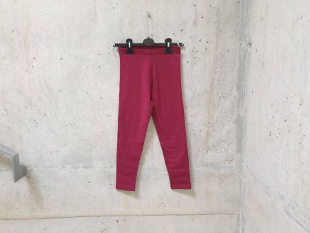 NEUF, Legging long épais C&A, aubergine, fille, taille 134