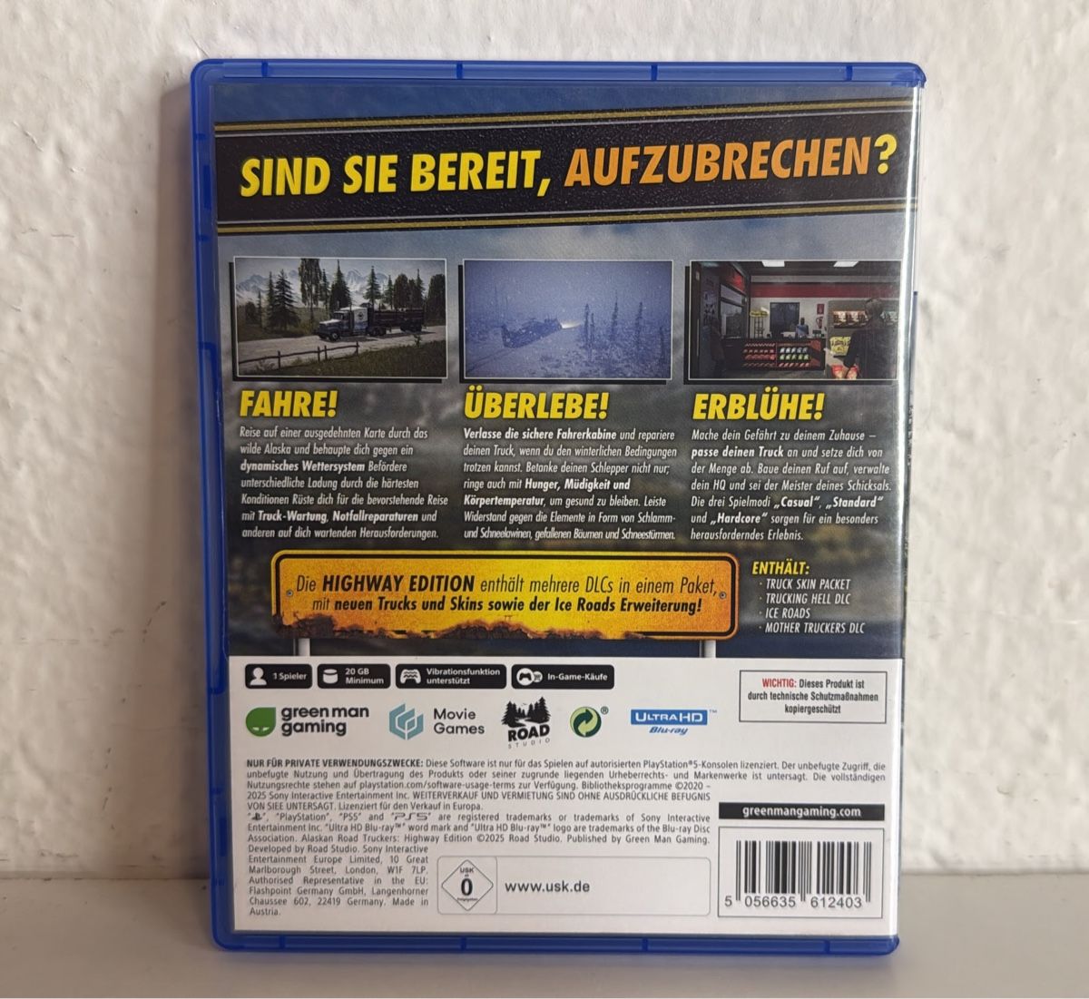 Sony Giochi: Alaskan Road Truckers Highway Edition PS5 game – Usato da Ehrendingen venduto da bubulence 1