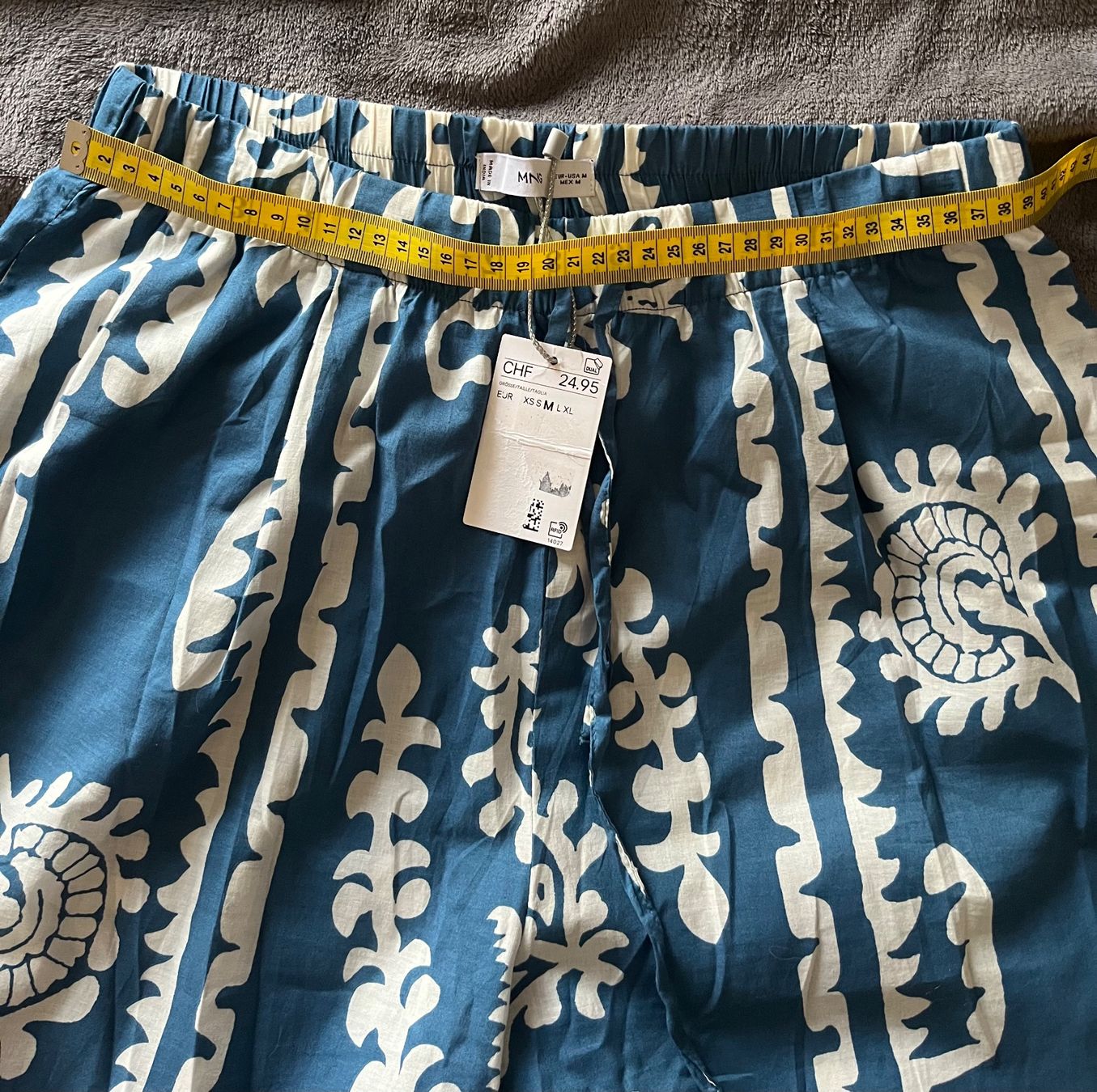 Mango Hosen: Mango 100% cotton summer elegant pants size M – Neu (gemäss Beschreibung) aus Chêne-Bougeries von Seetooyoo 3