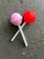 Lustige Tee-Siebe/Tee-Eier LOLLIPOP / 2er Set - NEU!