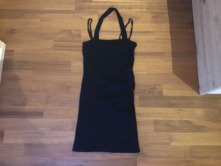 Schwarzes Trägerkleid Gr. S, figurbetont