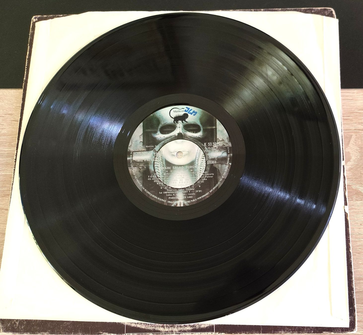 Schallplatten: Vinyle Brain Salad Surgery 1973 Manticore – Gebraucht aus Grandson von proekt 2