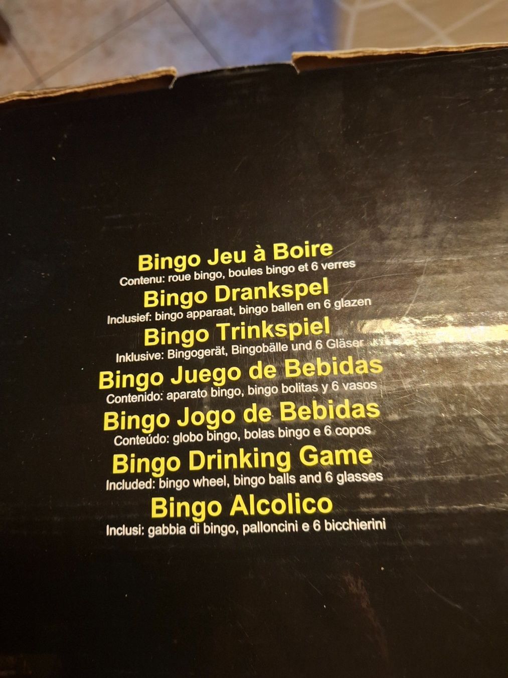 Giochi: Bingo jeu à boire - jeu de société – Nuovo (secondo la descrizione) da Villiers venduto da san_jn5w 3