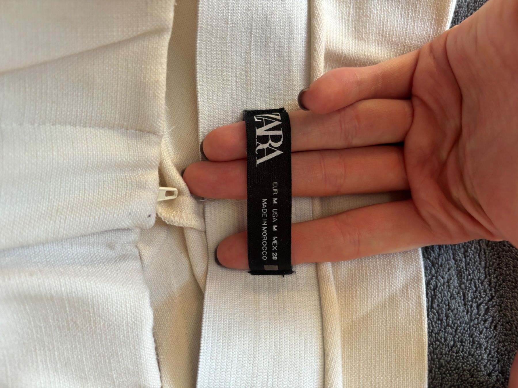 Zara Hosen: White suit pants Zara 38 – Neu (gemäss Beschreibung) aus Genève von Bella_909 2