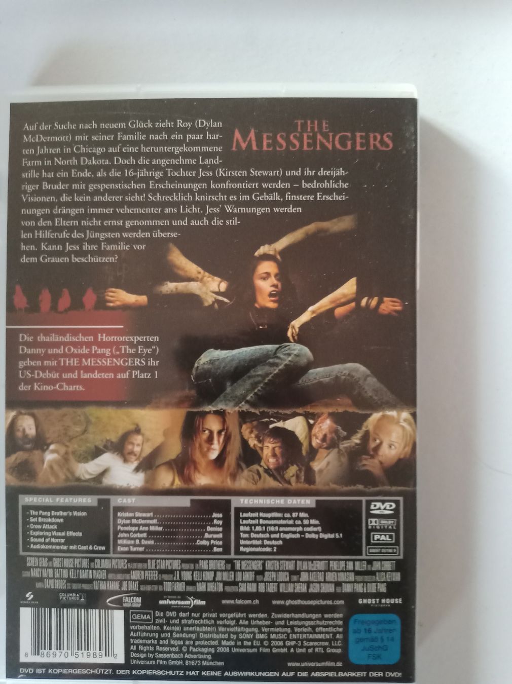 Tutti i DVDs: DVD Horrorfilme: The Messengers 1+2, – Usato da Tann venduto da Veebee6 1