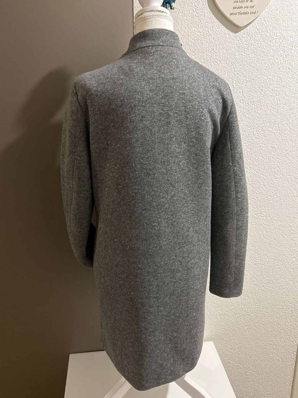 Only Cappotti: ONLY  Kurz - Mantel -Light Grey Melange Gr. M – Nuovo (secondo la descrizione) da Brunnen venduto da Nala2929 3