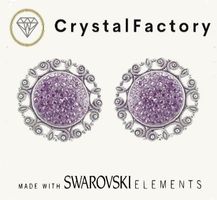 Ohrclip mit Swarvoski Crystals