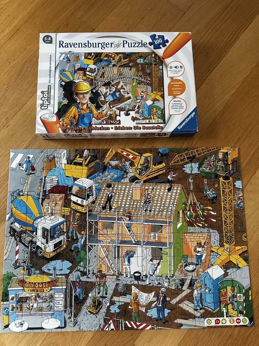Tiptoi Puzzles: Tiptoi Puzzle Baustelle – D'occasion à Zürich par Gwizduch
