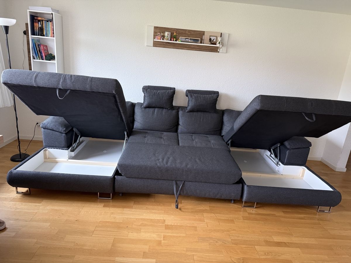 Divani: U-Form Wohnlandschaft / Sofa – Usato da Horn venduto da Hailey00 1