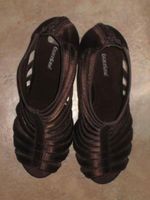 Sandalette / Pumps braun schimmernd Grösse 37