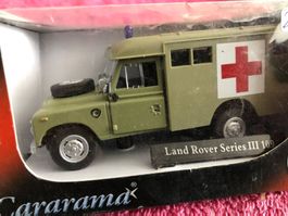 Land Rover classic Oldtimer rotes kreuz