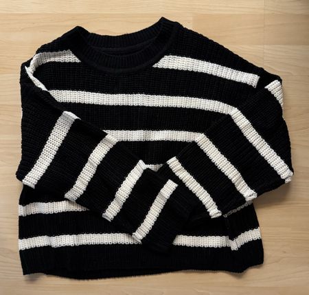 Pullover JDY gestreift schwarz weiss Grösse S