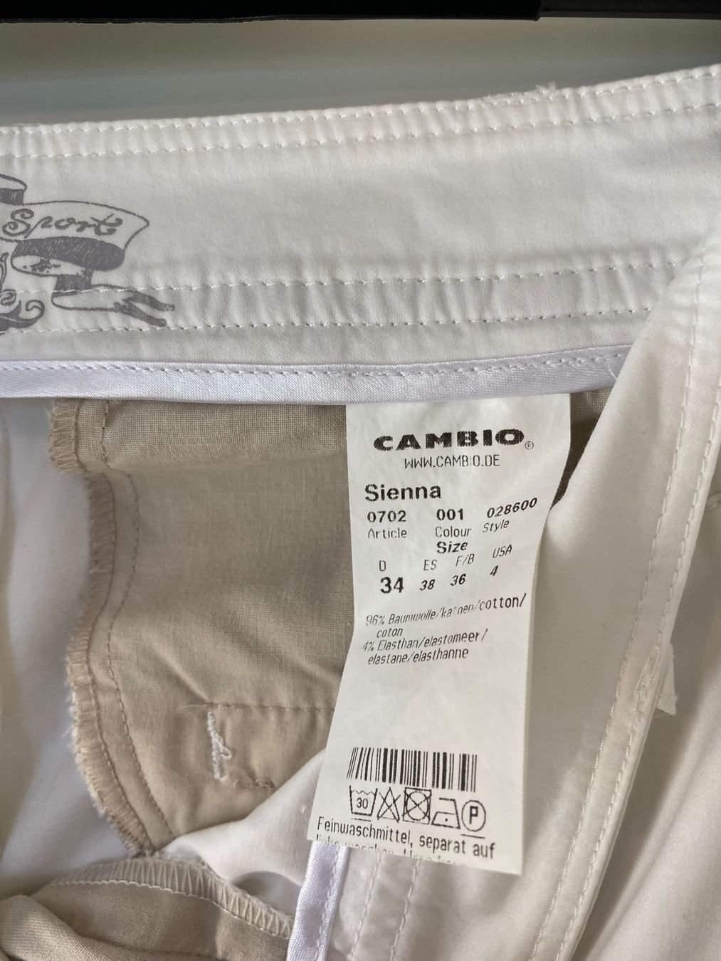Cambio Pantaloni: Cambio Hosen Damen Gr. 34 – Nuovo (secondo la descrizione) da Frauenfeld venduto da LIL_NA 4