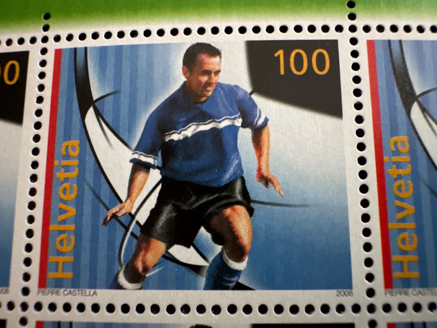 Alle Briefmarken: MARKEN KLEINBOGEN 2008 AKTIVFUSSBALL, POSTFRISCH – Neu (gemäss Beschreibung) aus Genève von k1164 1