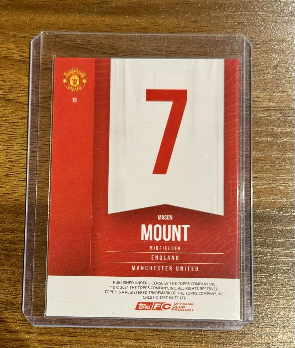 Topps Carte collezionabili: Mason Mount – Nuovo (secondo la descrizione) da SAXON venduto da Mic_9 1