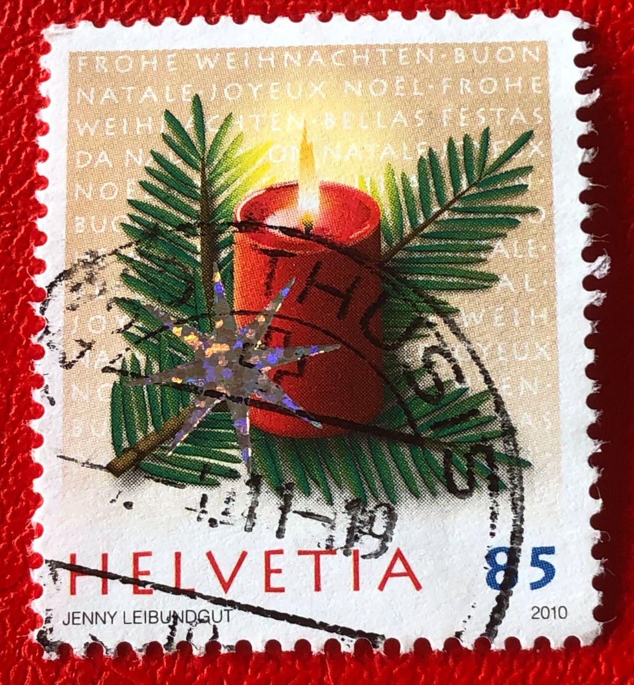 Tutti i francobolli: Nr.1373  Kerze 2010 mit Stempel     – Usato da Aarau venduto da Billa007