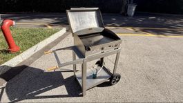 Plancha au gaz