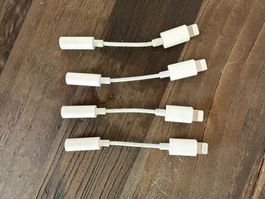 Aux Kopfhörer Adapter iPhone lightning 3,5mm Klinke Audio
