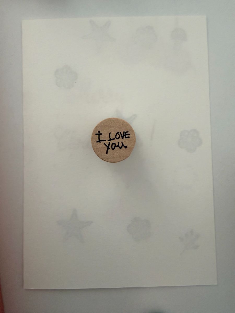 Timbri: Rubber stamp: I love you – Usato da Thun venduto da dar_fz6y