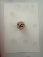 Rubber stamp: I love you