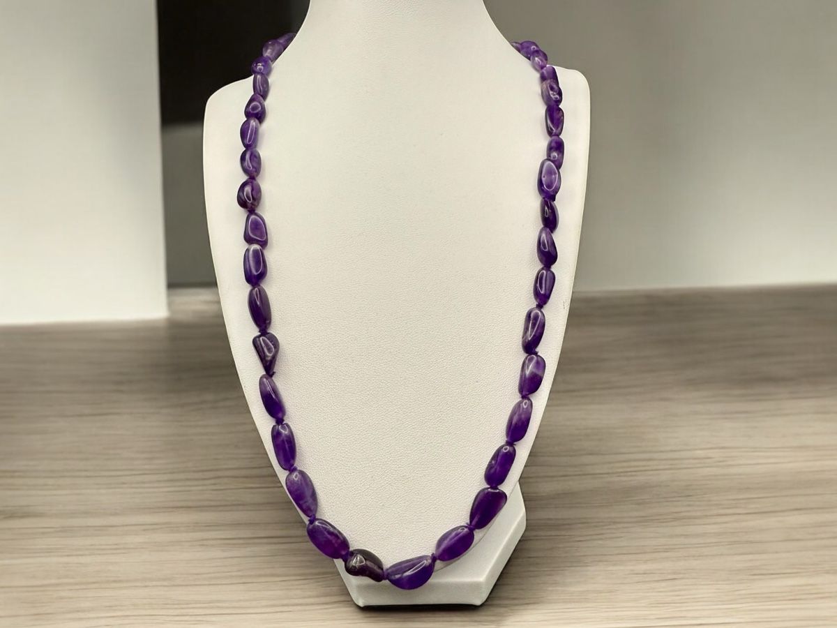 Catenine: Authentische Amethyst-Halskette – Usato da Lamone venduto da LaCantinaMagica 3