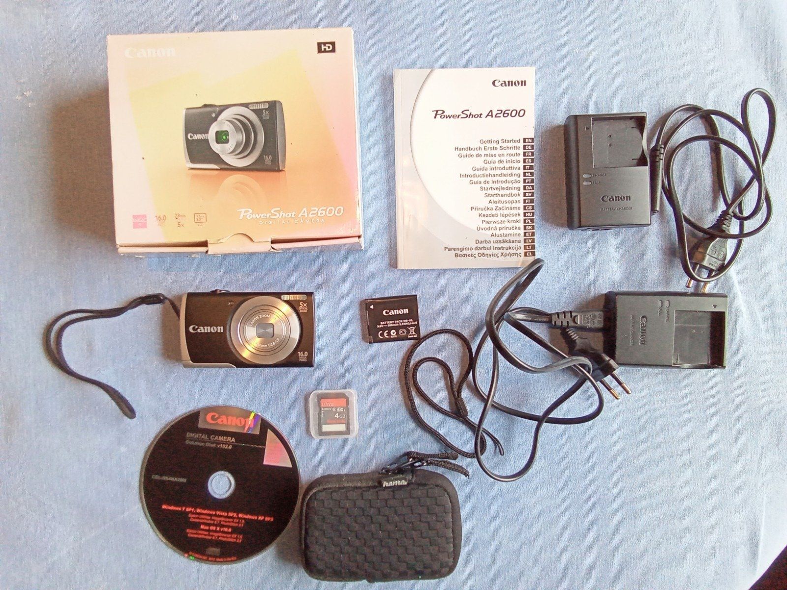 Canon Fotocamera: Canon Power Shot A2600 16.0MP – Usato da Reinach BL venduto da colmarer