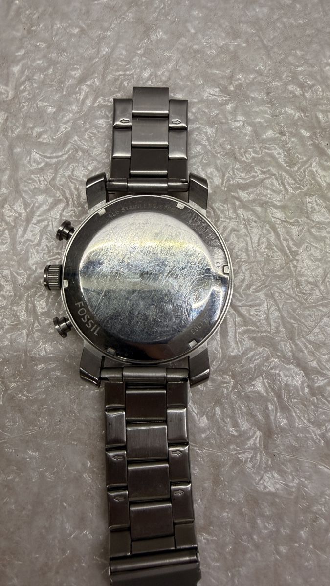 Fossil Uhren: Fossil Herrenuhr, Chronograph, Edelstahl – Defekt aus Rotkreuz von perlengott 4