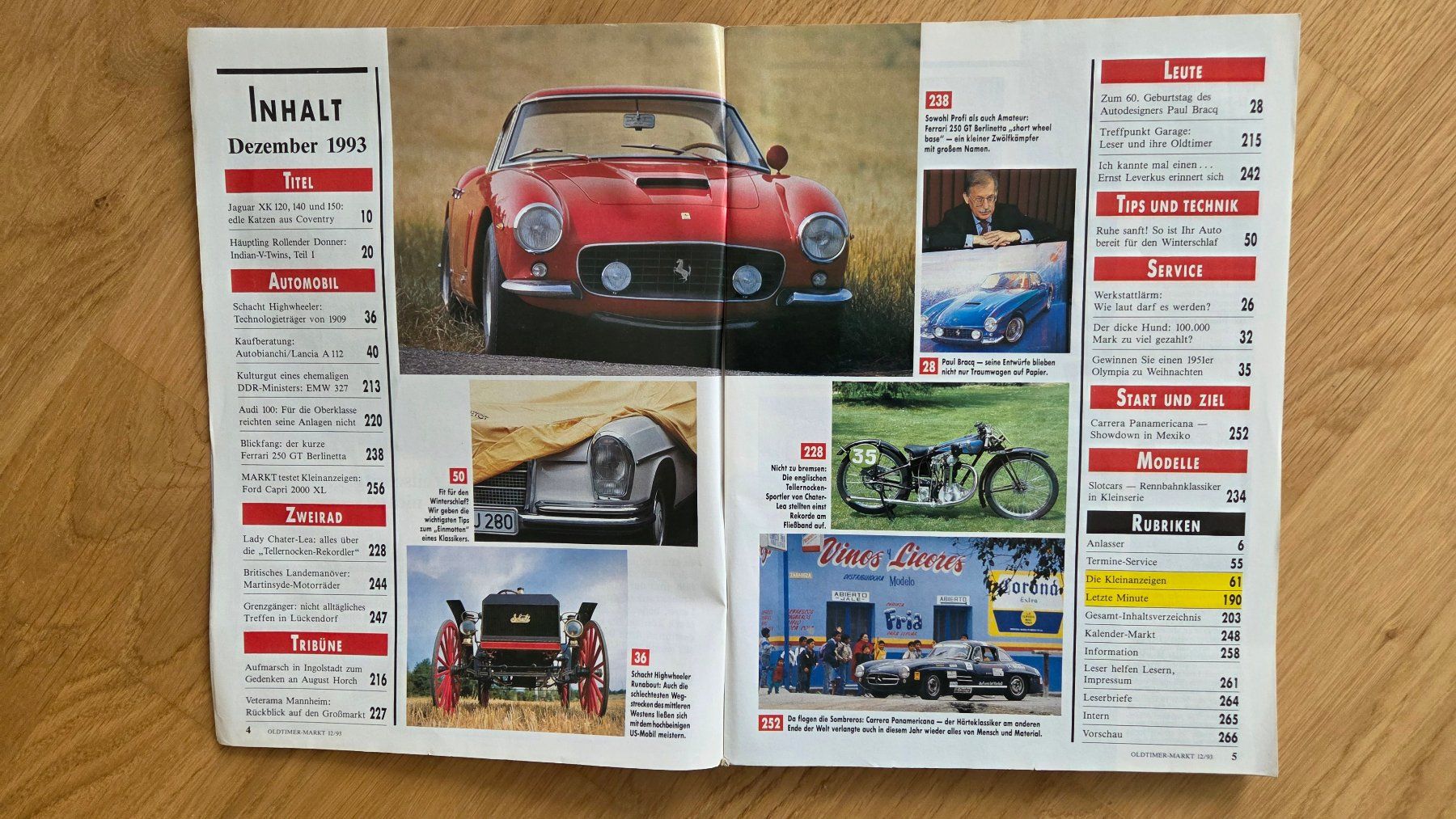 Zeitschriften & Magazine: 7 Hefte Oldtimer Markt 1993 – Gebraucht aus Muri b. Bern von Nydegg3 7