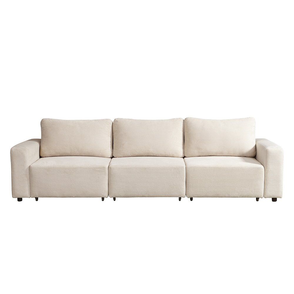 Sofas: Modulares Schlafsofa VERA M - 295x92cm Beige – Neu und originalverpackt aus Wallenwil von toesstal-vertrieb 3