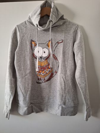 Clockhouse Pullover Gr. S Katze