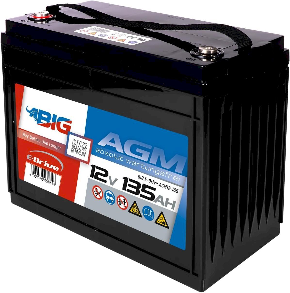Batterie: BIG E-Drive AGM 12V 135Ah – Nuovo e nell'imballaggio originale da Bottighofen venduto da zaap 2