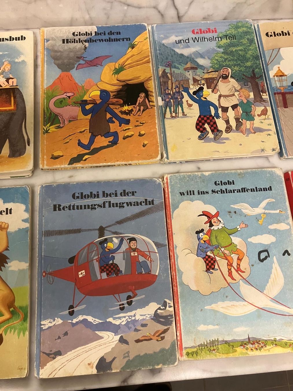 Comics: 11 Stück Globi-Bücher, Globi, Comics – Gebraucht aus Regensdorf von 7ws8 2