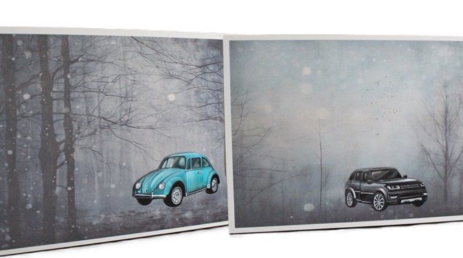 Cartoline: Karte Auto A5 – Nuovo (secondo la descrizione) da Schlatt TG venduto da glueckwunschkarte.22