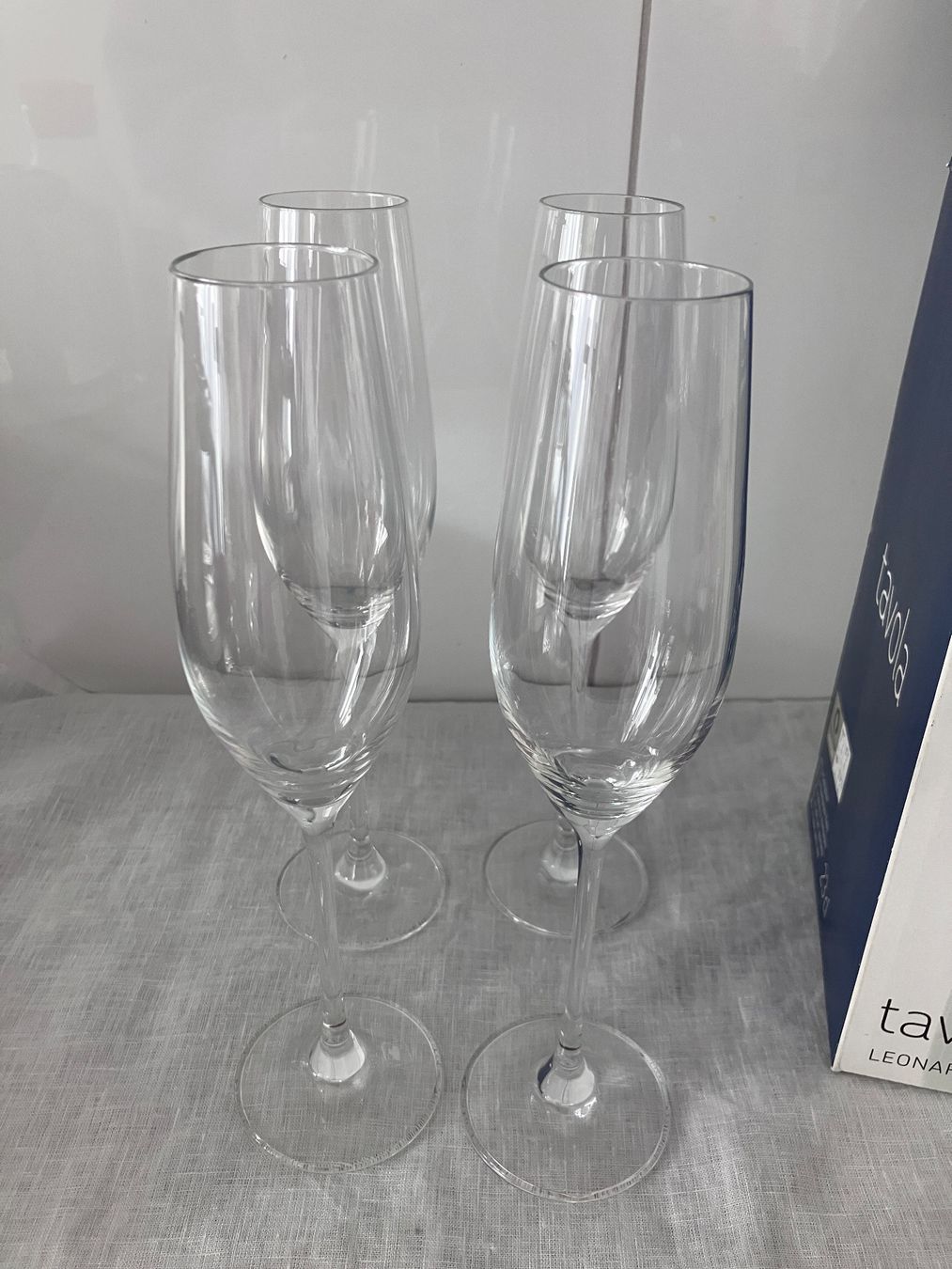 Bicchieri: 4 Sekt Gläser - Flûte a Champagne – Usato da Zürich venduto da amarelapreto 1