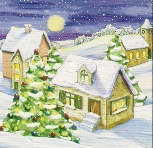 Kit bricolage: 3D Schnittbogen im Winter (309) – Nuovo (secondo la descrizione) da Schlatt TG venduto da kreativ-atelier 1