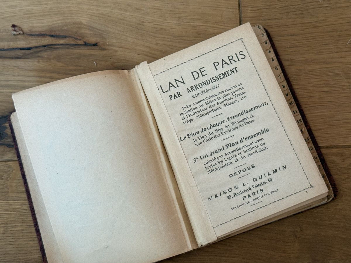 Libri: Plan de Paris par Arrondissement Maison L. Guilmin Paris – Usato da Uitikon-Waldegg venduto da Rps 1