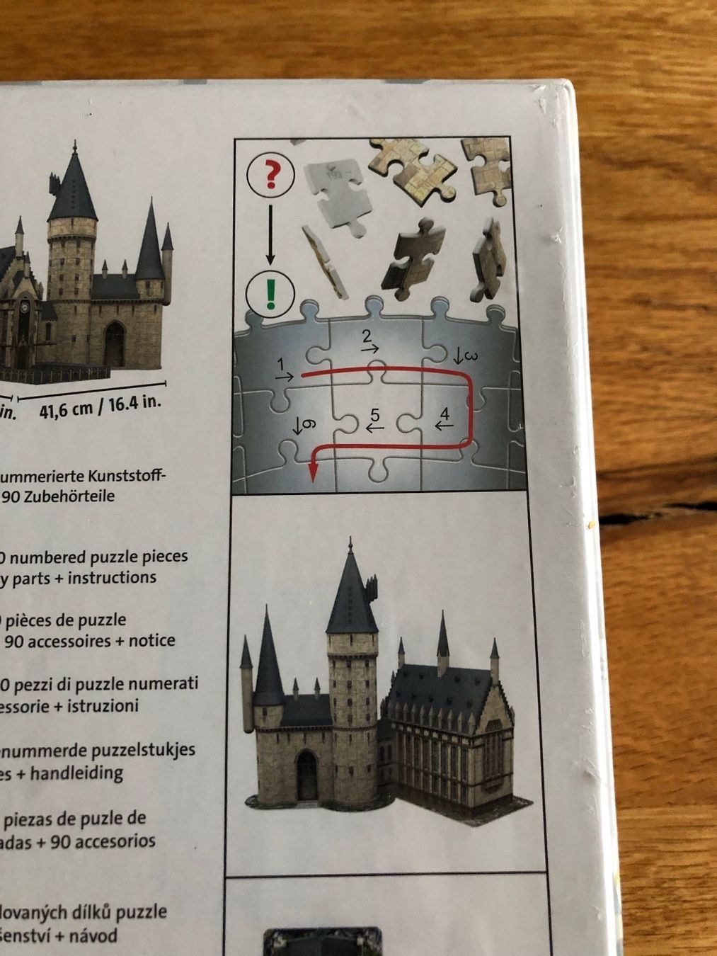 Ravensburger Puzzle: Ravensburger Harry Potter Hogwarts – Nuovo e nell'imballaggio originale da oftringen venduto da ecuario 6