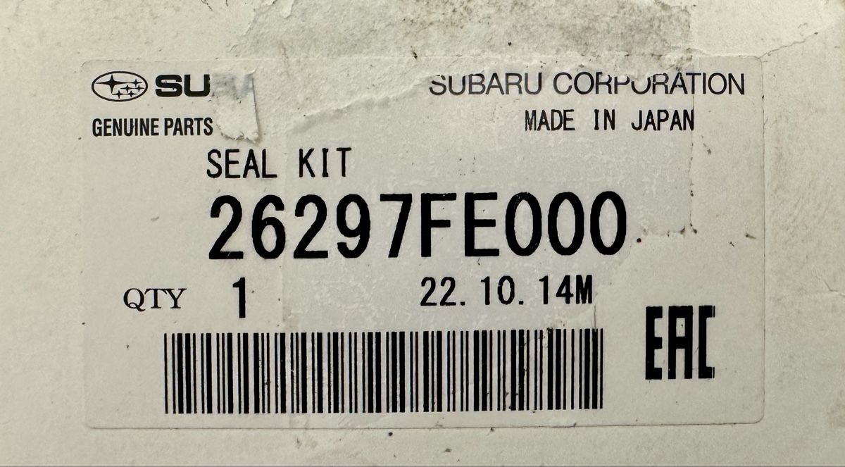 Subaru Tutti pezzi di ricambio auto: Subaru EGR Control Valve, + Dichtungsset – Nuovo e nell'imballaggio originale da Zürich venduto da Chris.GOW 5