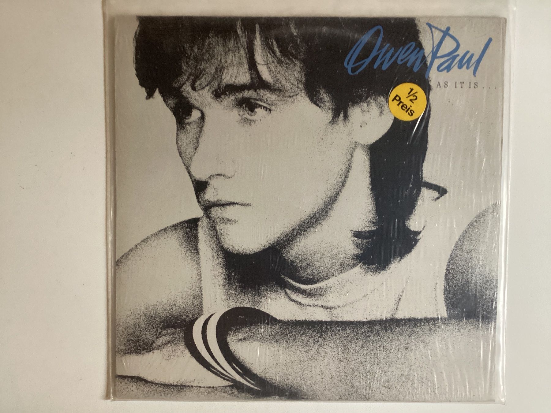 Dischi in vinile: Owen Paul LP - As It Is (Sealed) – Nuovo e nell'imballaggio originale da Gutenswil venduto da Hamzian