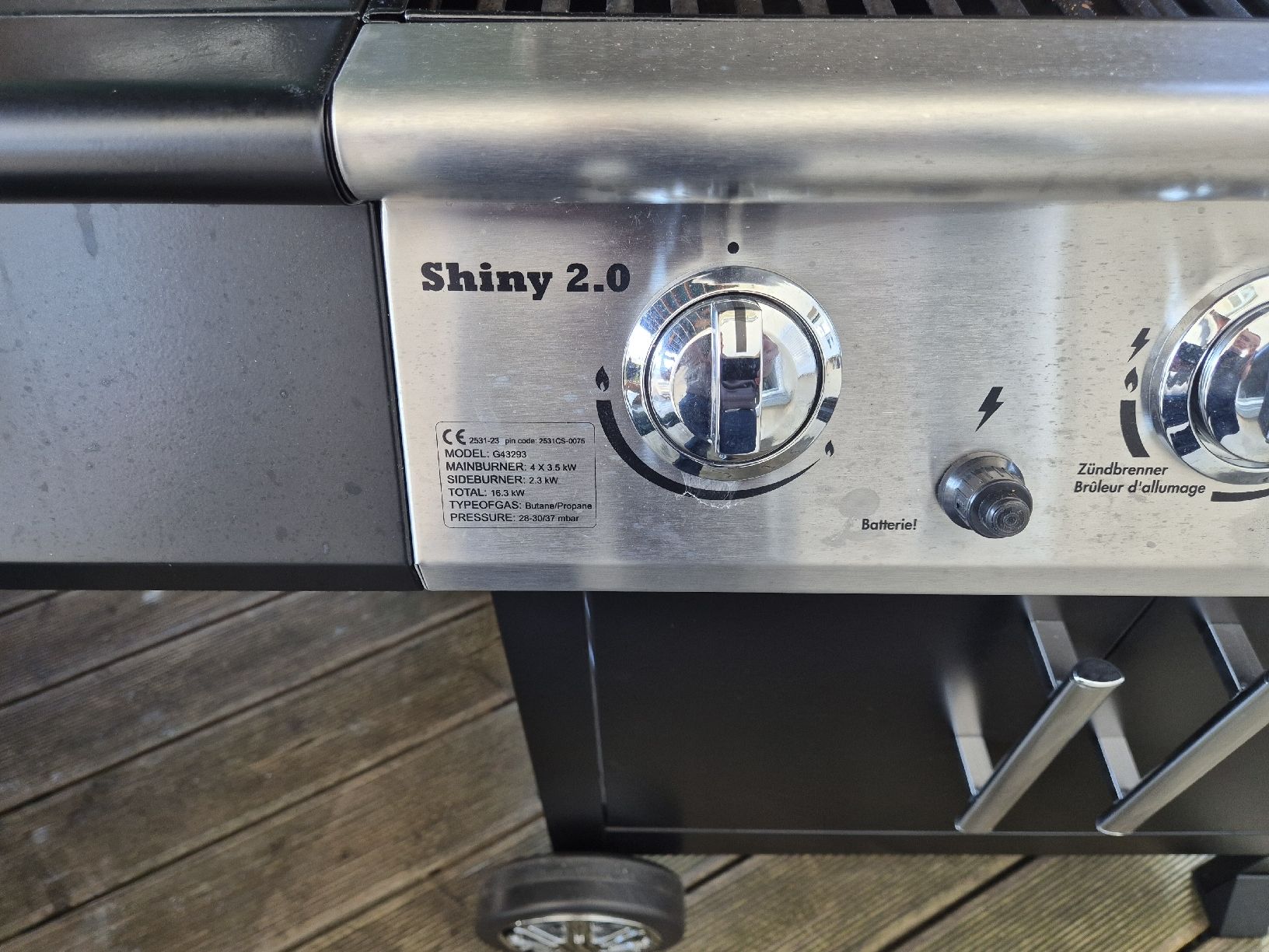 Griglie: Gasgrill Shiny 2.0 Landi – Usato da Oberägeri venduto da Kenwood4 3
