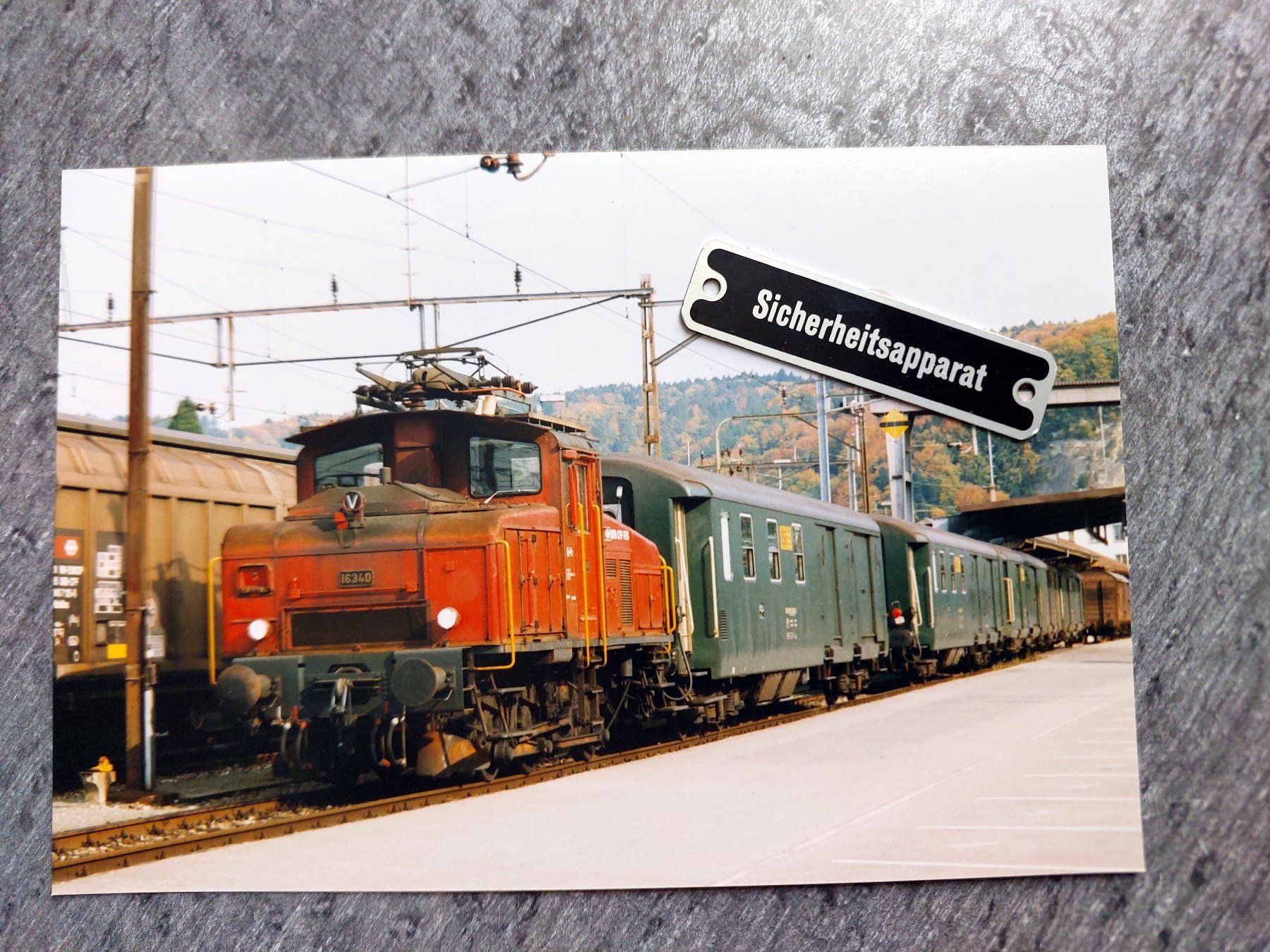 Cartoline postali: SBB Ee 3/3 Nr. 16340 - Foto – Usato da Schönenwerd venduto da Steidi